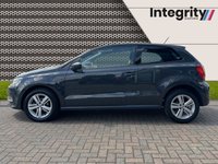 USED 2017 67 VOLKSWAGEN POLO 1.2 MATCH EDITION TSI DSG 3d 89 BHP NEW FRONT AND REAR BRAKES - 01/23