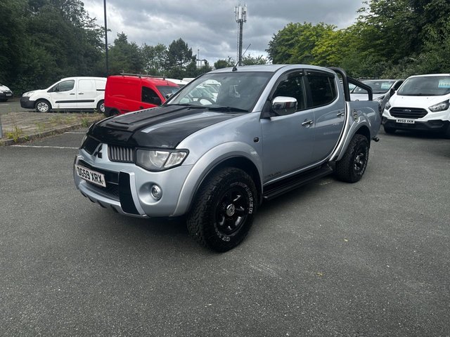 2009 59 Mitsubishi L200 2.5 4WD WARRIOR DCB 0d 134 BHP