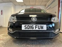 USED 2016 16 VOLKSWAGEN POLO 1.0 MATCH 5d 60 BHP LOW RATE FINANCE AVAILABLE + FREE12 MONTH RAC MEMBERSHIP + RAC PLATINUM WARRANTY INCLUDED