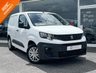 USED 2020 70 PEUGEOT PARTNER 1.5 BLUEHDI PROFESSIONAL L1 101 BHP SIDE LOADING DOOR+PLY LINED REAR+BULKHEAD