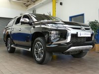 USED 2019 69 MITSUBISHI L200 2.3 DI-D BARBARIAN DCB 148 BHP STUNNING EXAMPLE TRUCKMAN HARDTOP LOAD LINER TOW BAR APP SAT NAV LEATHER HEATED SEATS REAR VIEW CAMERA 2 OWNERS SERVICE HISTORY