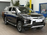 USED 2019 69 MITSUBISHI L200 2.3 DI-D BARBARIAN DCB 148 BHP STUNNING EXAMPLE TRUCKMAN HARDTOP LOAD LINER TOW BAR APP SAT NAV LEATHER HEATED SEATS REAR VIEW CAMERA 2 OWNERS SERVICE HISTORY
