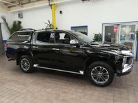 USED 2019 69 MITSUBISHI L200 2.3 DI-D BARBARIAN DCB 148 BHP STUNNING EXAMPLE TRUCKMAN HARDTOP LOAD LINER TOW BAR APP SAT NAV LEATHER HEATED SEATS REAR VIEW CAMERA 2 OWNERS SERVICE HISTORY