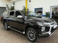 USED 2019 69 MITSUBISHI L200 2.3 DI-D BARBARIAN DCB 148 BHP STUNNING EXAMPLE TRUCKMAN HARDTOP LOAD LINER TOW BAR APP SAT NAV LEATHER HEATED SEATS REAR VIEW CAMERA 2 OWNERS SERVICE HISTORY