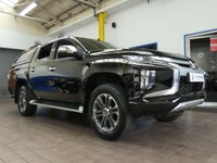 USED 2019 69 MITSUBISHI L200 2.3 DI-D BARBARIAN DCB 148 BHP STUNNING EXAMPLE TRUCKMAN HARDTOP LOAD LINER TOW BAR APP SAT NAV LEATHER HEATED SEATS REAR VIEW CAMERA 2 OWNERS SERVICE HISTORY