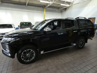 USED 2019 69 MITSUBISHI L200 2.3 DI-D BARBARIAN DCB 148 BHP STUNNING EXAMPLE TRUCKMAN HARDTOP LOAD LINER TOW BAR APP SAT NAV LEATHER HEATED SEATS REAR VIEW CAMERA 2 OWNERS SERVICE HISTORY