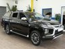 USED 2019 69 MITSUBISHI L200 2.3 DI-D BARBARIAN DCB 148 BHP STUNNING EXAMPLE TRUCKMAN HARDTOP LOAD LINER TOW BAR APP SAT NAV LEATHER HEATED SEATS REAR VIEW CAMERA 2 OWNERS SERVICE HISTORY