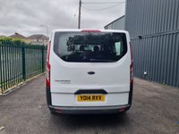 USED 2014 14 FORD TOURNEO CUSTOM 2.2 300 L2 TDCI 5d 99 BHP 9 seater mini buss  