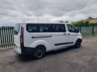 USED 2014 14 FORD TOURNEO CUSTOM 2.2 300 L2 TDCI 5d 99 BHP 9 seater mini buss  