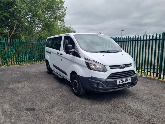 2014 14 Ford Tourneo Custom 2.2 300 L2 TDCI 5d 99 BHP 9 seater mini buss 