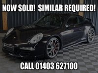 USED 2013 63 PORSCHE 911 3.8 CARRERA 4S PDK 2d 400 BHP RARE SPORTDESIGN DUCK TAIL - CHRONO - PASM - BOSE - LEATHER DASHBOARD- PARK ASSIT  - LOW MILES!!