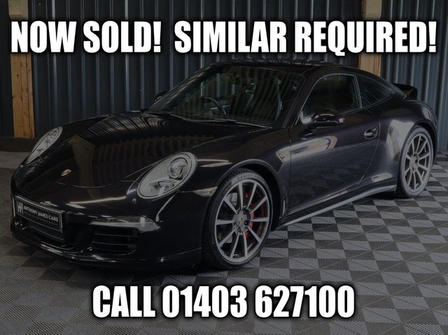 2013 63 Porsche 911 3.8 CARRERA 4S PDK 2d 400 BHP