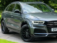 USED 2017 17 AUDI Q3 2.0 TFSI QUATTRO BLACK EDITION 5d 178 BHP 