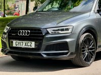 USED 2017 17 AUDI Q3 2.0 TFSI QUATTRO BLACK EDITION 5d 178 BHP 