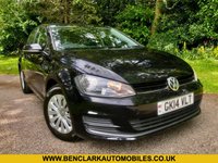 USED 2014 14 VOLKSWAGEN GOLF 1.2 S TSI BLUEMOTION TECHNOLOGY 5d 103 BHP ONLY 1 RETIRED GENTLEMAN OWNER FROM 2015//35 POUND ROAD  ANNUAL ROAD TAX//AICON//X10 SERVICE HISTORY STAMPS///CAMBELT RENEWED @39,353 MILES//LAST SERVICED FEB 24 @55,347 MILES BLUEMOTION TECHNOLOGY 5d 103 BHP ONLY 1 RETIRED GENTLEMAN OWNER FROM 2015//35 POUND ANNUAL ROAD TAX//AIRCON//X10 SERVICE HISTORY STAMPS///CAMBELT RENEWED @39,353 MILES//LAST SERVICED FEB 24 @55,347 MILES