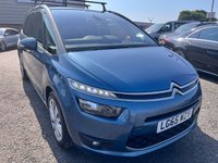 USED 2015 65 CITROEN C4 GRAND PICASSO 1.6 BLUEHDI EXCLUSIVE PLUS 5d 118 BHP MAIN DEALER SERVICE HISTORY* PAN ROOF / WINDSCREEN* 7 SEATS* REVERSING CAMERA* PARKING SENSORS* CRUISE CONTROL* HEATED SEATS* DUAL CLIMATE CONTROL* ELECTRIC BOOT / HANDBRAKE