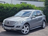 USED 2010 60 MERCEDES-BENZ M-CLASS ML350 CDI AMG SPORT 3.0 V6 BLUEEFFICIENCY 5d 231 BHP MERCEDES SPECIALIST