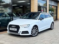 USED 2019 19 AUDI A3 1.5 SPORTBACK TFSI BLACK EDITION 5d 148 BHP PARK ASSIST SELF PARKING