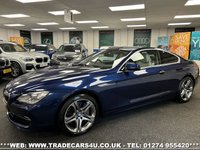 USED 2014 64 BMW 6 SERIES 3.0 640D SE 2d 309 BHP UK DELIVERY FLAT FEE &pound;175 (SUBJECT TO DEAL) *OVER 100 IMAGES ON OUR WEBSITE*BESPOKE FINANCE ARRANGED*PART EXCHANGE WELCOME*ALL VEHICLES HPI CLEAR