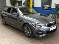 USED 2021 21 BMW 3 SERIES 2.0 330E M SPORT 5d 288 BHP SAT NAV LEATHER HEATED SEATS REAR VIEW CAMERA 1 OWNER SERVICE HISTORY WARRANTY
