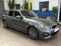 USED 2021 21 BMW 3 SERIES 2.0 330E M SPORT 5d 288 BHP SAT NAV LEATHER HEATED SEATS REAR VIEW CAMERA 1 OWNER SERVICE HISTORY WARRANTY