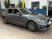 USED 2021 21 BMW 3 SERIES 2.0 330E M SPORT 5d 288 BHP SAT NAV LEATHER HEATED SEATS REAR VIEW CAMERA 1 OWNER SERVICE HISTORY WARRANTY