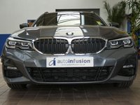 USED 2021 21 BMW 3 SERIES 2.0 330E M SPORT 5d 288 BHP SAT NAV LEATHER HEATED SEATS REAR VIEW CAMERA 1 OWNER SERVICE HISTORY WARRANTY