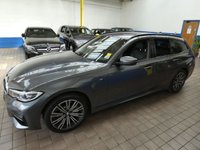 USED 2021 21 BMW 3 SERIES 2.0 330E M SPORT 5d 288 BHP SAT NAV LEATHER HEATED SEATS REAR VIEW CAMERA 1 OWNER SERVICE HISTORY WARRANTY
