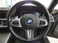 USED 2021 21 BMW 3 SERIES 2.0 330E M SPORT 5d 288 BHP SAT NAV LEATHER HEATED SEATS REAR VIEW CAMERA 1 OWNER SERVICE HISTORY WARRANTY