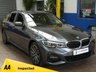 USED 2021 21 BMW 3 SERIES 2.0 330E M SPORT 5d 288 BHP SAT NAV LEATHER HEATED SEATS REAR VIEW CAMERA 1 OWNER SERVICE HISTORY WARRANTY