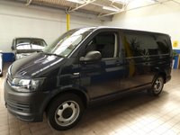 USED 2019 19 VOLKSWAGEN TRANSPORTER SHUTTLE 2.0 T32 TDI SHUTTLE S BMT 5d 101 BHP 8 SEAT BLUETOOTH PARK SENSORS 1 OWNER EXCELLENT SERVICE HISTORY 6 MONTHS GOLD WARRANTY