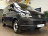USED 2019 19 VOLKSWAGEN TRANSPORTER SHUTTLE 2.0 T32 TDI SHUTTLE S BMT 5d 101 BHP 8 SEAT BLUETOOTH PARK SENSORS 1 OWNER EXCELLENT SERVICE HISTORY 6 MONTHS GOLD WARRANTY