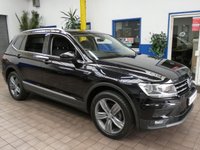 USED 2019 69 VOLKSWAGEN TIGUAN ALLSPACE 2.0 MATCH TDI 4MOTION DSG 5d 148 BHP 7 SEATS SAT NAV CRUISE CONTROL PARK SENSORS 1 OWNER SERVICE HISTORY 6 MONTHS GOLD WARRANTY