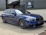 USED 2019 Y BMW 5 SERIES 2.0 520D M SPORT TOURING 5d 188 BHP FULL BMW SERVICE HISTORY - NEW MOT