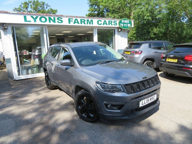 2019 19 Jeep Compass 1.6 MULTIJET II NIGHT EAGLE 5d 119 BHP