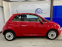 USED 2014 64 FIAT 500 1.2 Lounge Hatchback 3dr Petrol Manual Euro 6 (s/s) (69 bhp) &pound;35Tax,Sunroof,Bluetooth