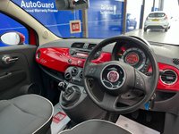 USED 2014 64 FIAT 500 1.2 Lounge Hatchback 3dr Petrol Manual Euro 6 (s/s) (69 bhp) &pound;35Tax,Sunroof,Bluetooth