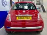 USED 2014 64 FIAT 500 1.2 Lounge Hatchback 3dr Petrol Manual Euro 6 (s/s) (69 bhp) &pound;35Tax,Sunroof,Bluetooth