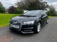 USED 2017 67 AUDI A4 1.4 TFSI S LINE 4d 148 BHP 12 Month MOT Included