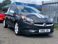 USED 2016 16 VAUXHALL CORSA 1.4 STING ECOFLEX 3d 74 BHP 