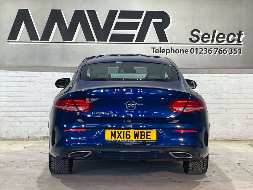 USED 2016 16 MERCEDES-BENZ C-CLASS 2.1 C 220 D AMG LINE PREMIUM PLUS 2d 168 BHP 