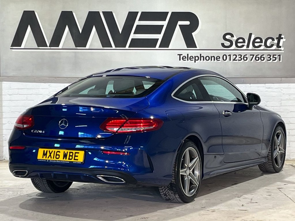 USED 2016 16 MERCEDES-BENZ C-CLASS 2.1 C 220 D AMG LINE PREMIUM PLUS 2d 168 BHP 
