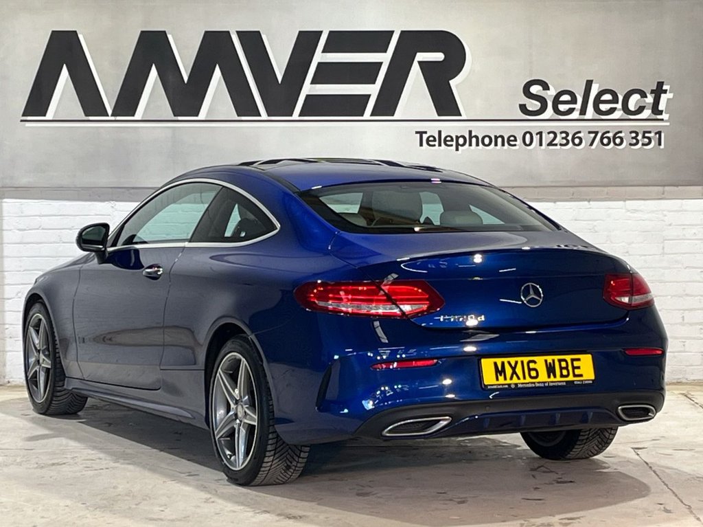 USED 2016 16 MERCEDES-BENZ C-CLASS 2.1 C 220 D AMG LINE PREMIUM PLUS 2d 168 BHP 