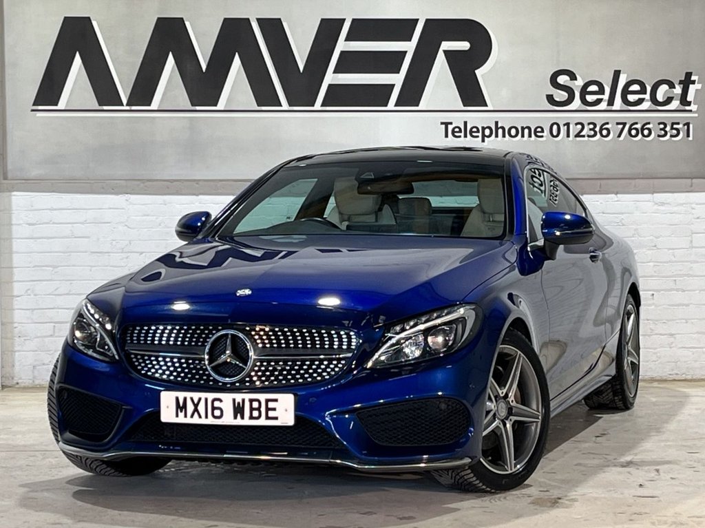 USED 2016 16 MERCEDES-BENZ C-CLASS 2.1 C 220 D AMG LINE PREMIUM PLUS 2d 168 BHP 