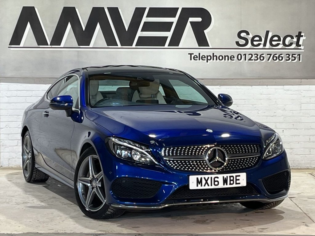 USED 2016 16 MERCEDES-BENZ C-CLASS 2.1 C 220 D AMG LINE PREMIUM PLUS 2d 168 BHP 