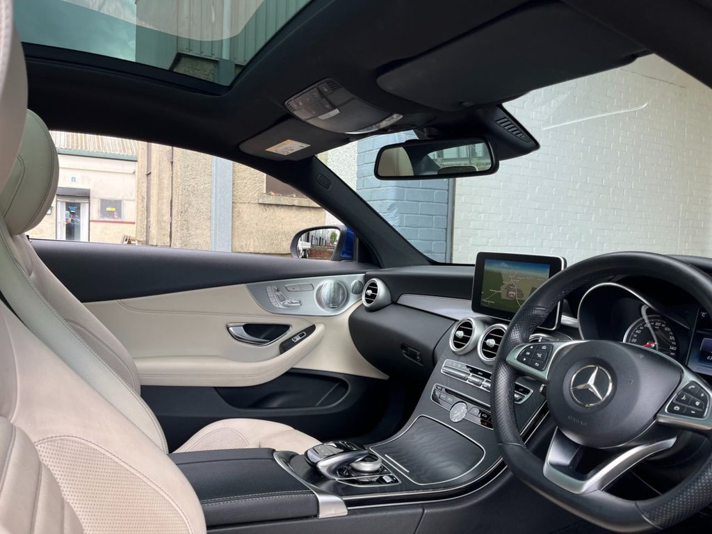 USED 2016 16 MERCEDES-BENZ C-CLASS 2.1 C 220 D AMG LINE PREMIUM PLUS 2d 168 BHP 