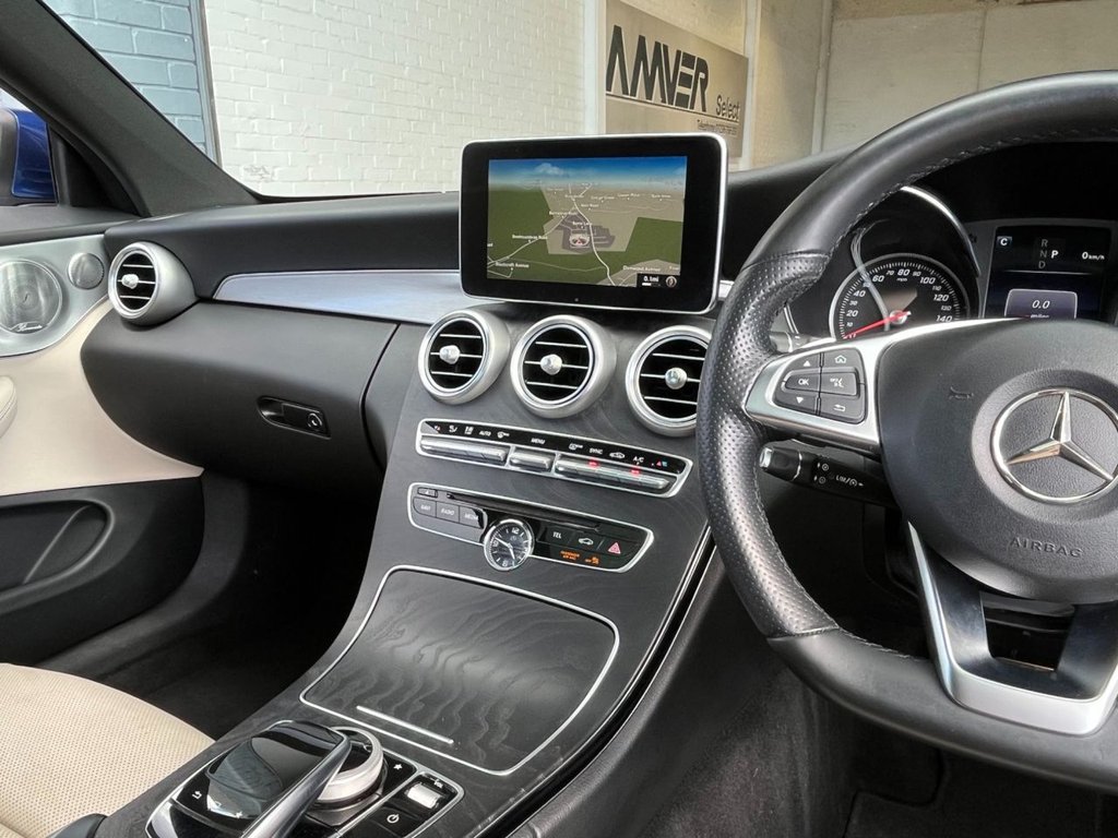 USED 2016 16 MERCEDES-BENZ C-CLASS 2.1 C 220 D AMG LINE PREMIUM PLUS 2d 168 BHP 