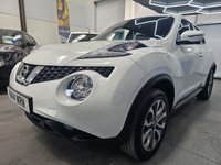USED 2017 13 NISSAN JUKE 1.6 Tekna SUV 5dr Petrol XTRON Euro 6 (117 ps) Satellite Navigation, Parking Sensors, Heated And Cooled Leather
