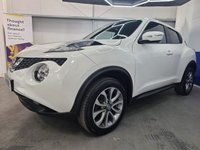USED 2017 13 NISSAN JUKE 1.6 Tekna SUV 5dr Petrol XTRON Euro 6 (117 ps) Satellite Navigation, Parking Sensors, Heated And Cooled Leather