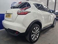USED 2017 13 NISSAN JUKE 1.6 Tekna SUV 5dr Petrol XTRON Euro 6 (117 ps) Satellite Navigation, Parking Sensors, Heated And Cooled Leather